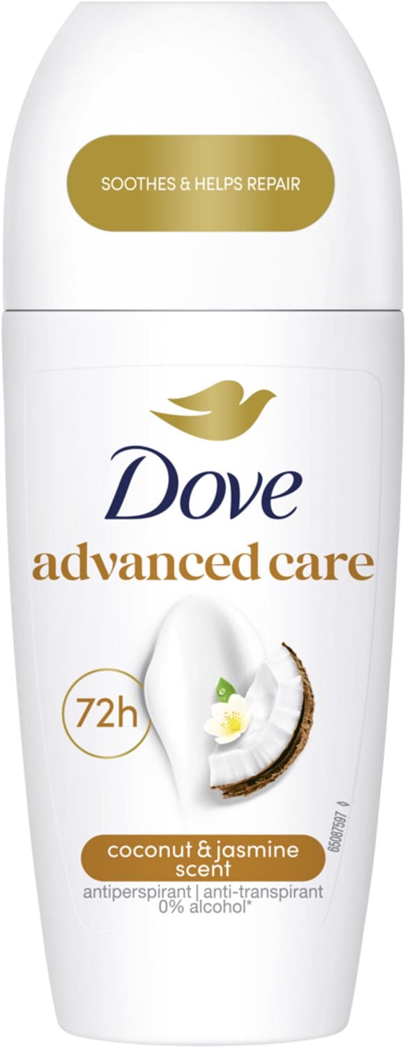Dove Advanced Care Anti-Transpirant Deodorant Roller Coconut & Jasmine 50 ml