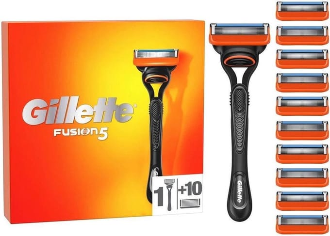 GILLETTE FUSION SCHEERSYSTEEM MET NAVULMESJES