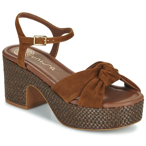 Sandalen met sleehak Unisa KALEA