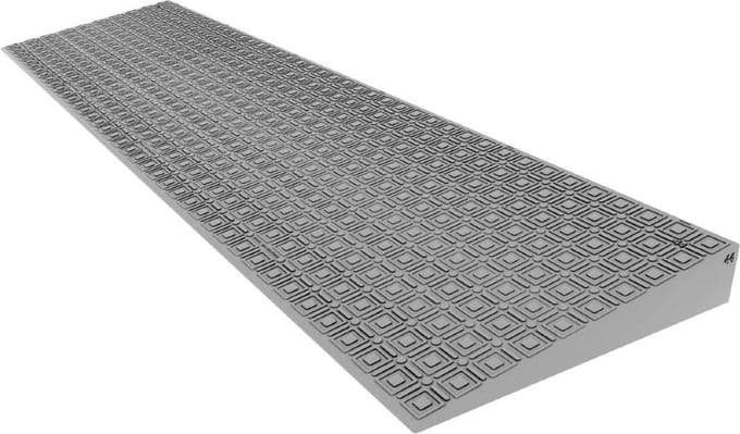 Quickramp Drempelhulp Buiten - 44 mm Hoog - Polyethyleen Oprijhelling