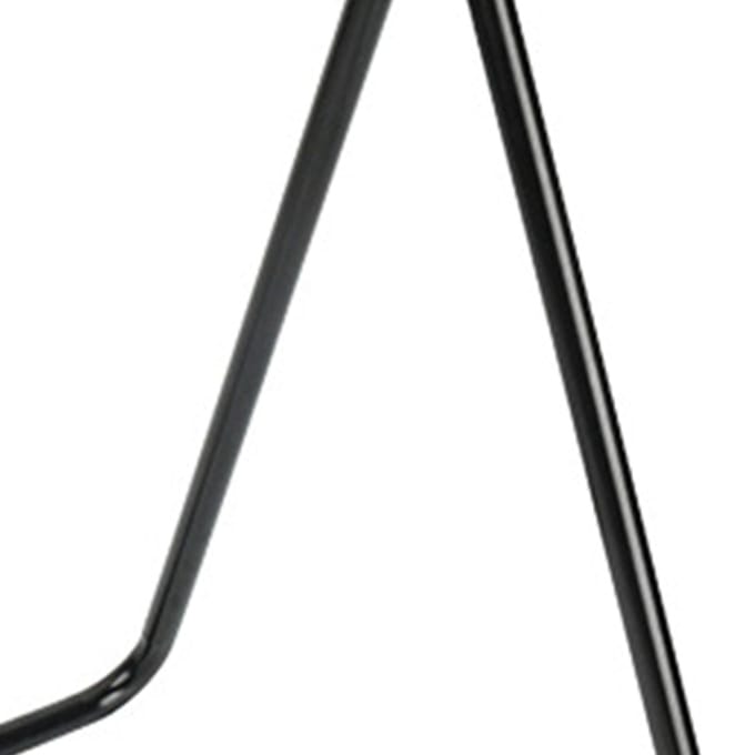 Opvouwbare Parkeerstandaard U-vormig Aluminiumlegering PVC Sterke Draagkracht Vloer Verticale Beugel black