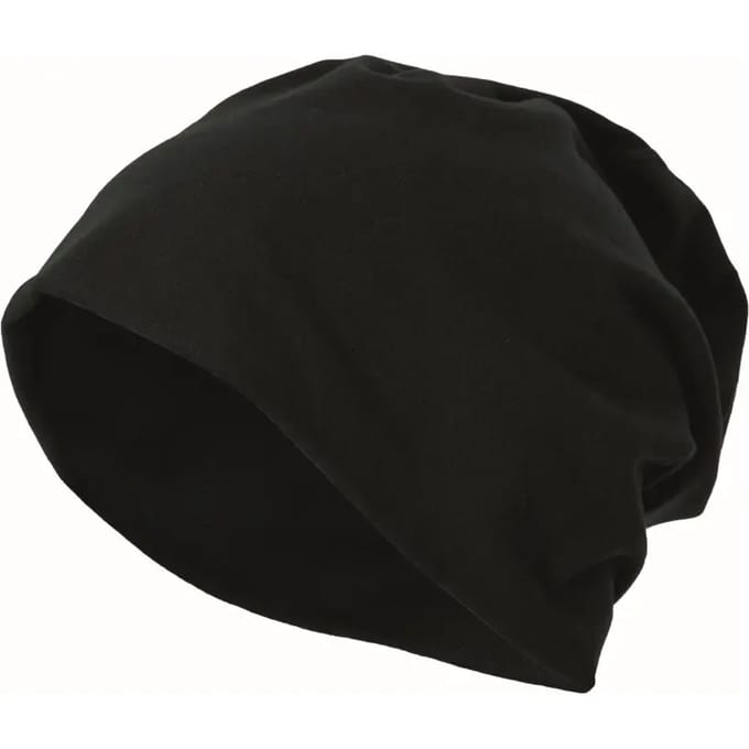 Build your Brand Jersey Beanie BY002 - Black - One size