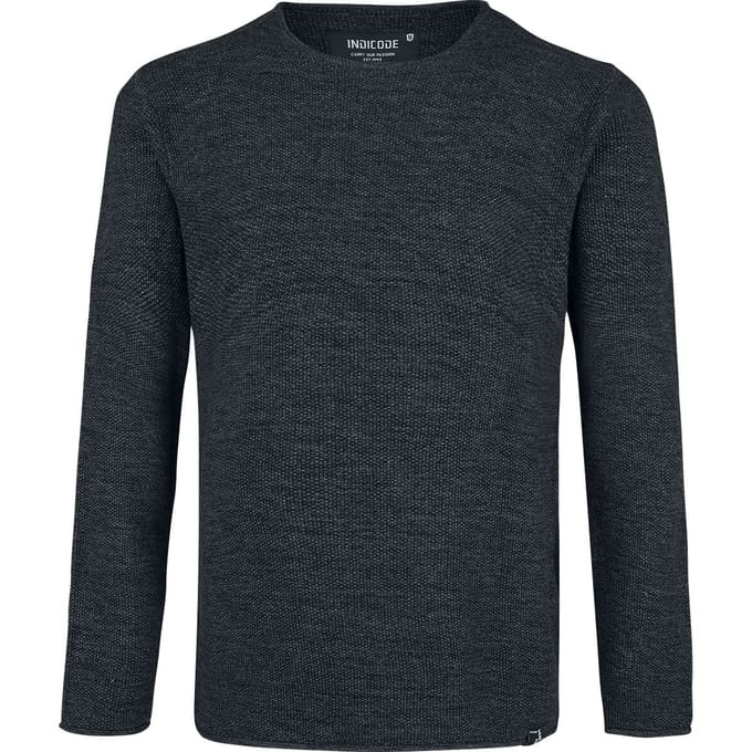 Indicode Sweatshirts - Kristian - S tot XXL - voor Mannen - zwart