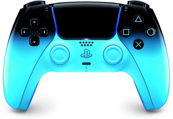 Sony DualSense Rhythm Blue New Edition - Draadloze gamecontroller - Bluetooth en USB-C - Bewegingssensoren en vibratie - Compatibel met PS5 en PC