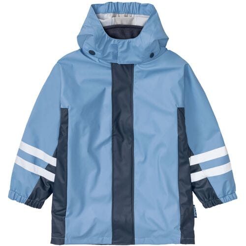 PLAYSHOES Kinder regenjas (Donkerblauw/lichtblauw, 110/116)