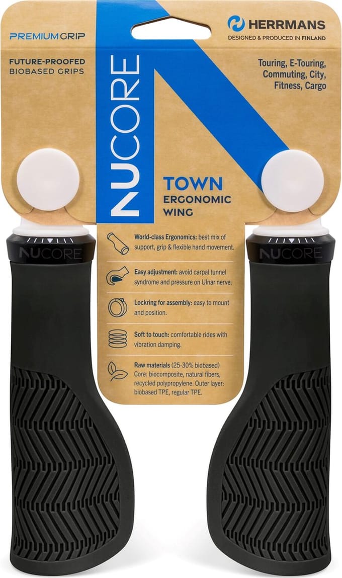 Sturmeyarcher Handvatset Nucore Town Wave 130/130mm zwart