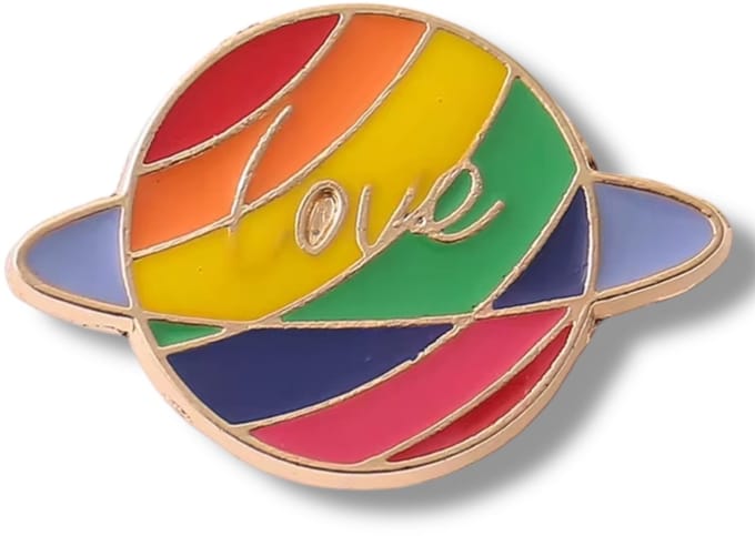 Love Universe Pin – Regenboog Pin – Pride Speldje – LGBT Accessoire
