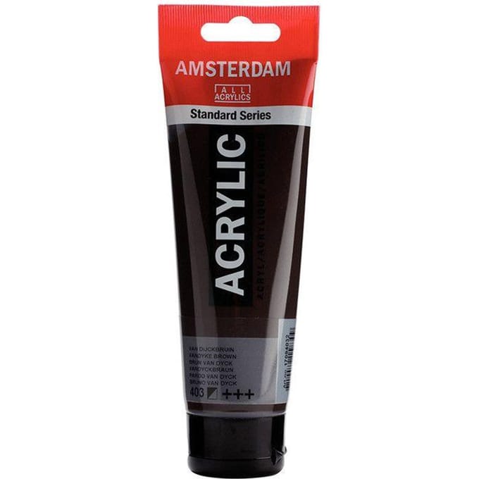 Amsterdam Standard Series Acrylverf Tube 120 ml Van Dijckbruin 403
