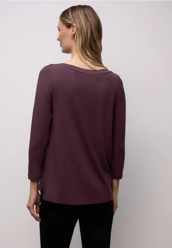 Shirt in lange stijl