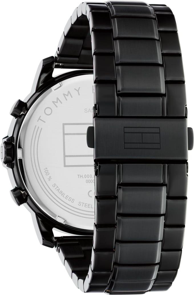 Tommy Hilfiger Jameson Le Heren Zwarte Horloge 1792049