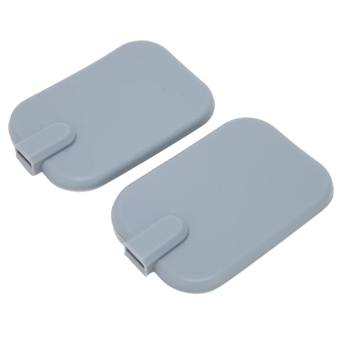 2 Pièces Électrodes Chauffantes Absorbantes Mousse Patchs Électrodes Physiothérapie Soins de Santé gray