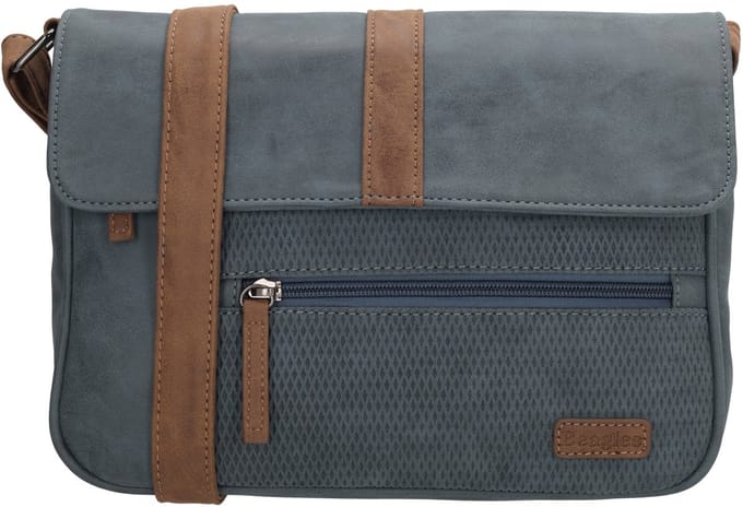 Beagles Brunete Schoudertas - Crossbodytas - Crossover - Dames - Jeansblauw