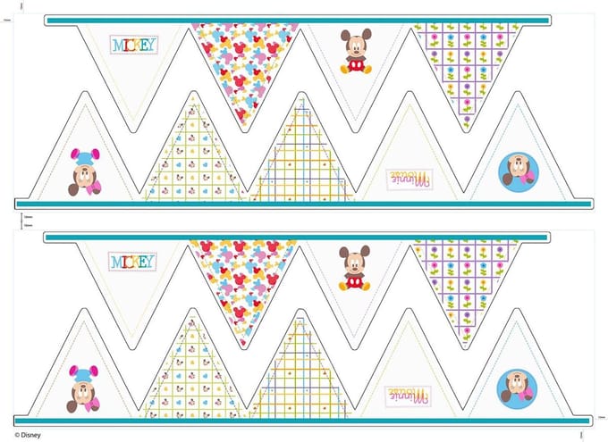 Mickey & Minnie Sticker 2 vellen