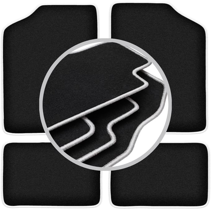 CARLUX-SILVER automatten voor: Renault 5 hatchback (1972-1985)