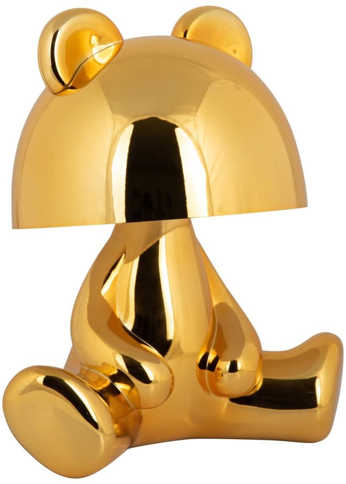 Leitmotiv Tafellamp Bear Led - Verguld goud - 22x17x24cm - Scandinavisch
