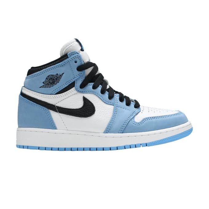 Jordan 1 Retro High OG University Blue (GS) 37.5 white
