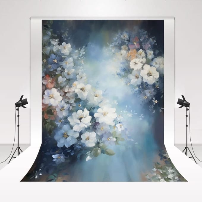 Allecto - Bruiloft Achtergrond - Fotostudio Accessoire - 1.5x2.2m