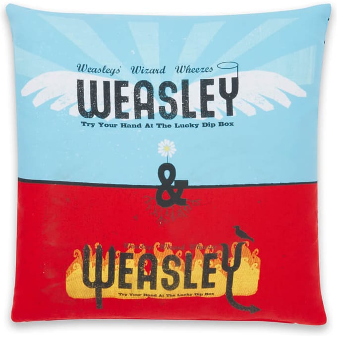 Decorsome x Harry Potter Good And Bad Square Cushion - 40x40cm - Soft Touch