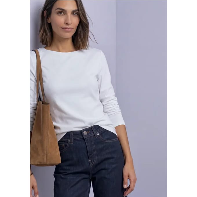 Longsleeve met boothals