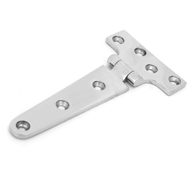 Charnière en acier inoxydable épais de type T pour porte de maison, accessoires de portail, 151 x 75 x 4,5 mm