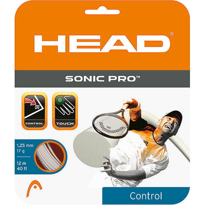 HEAD Sonic Pro Set Snaren 12m-Wit