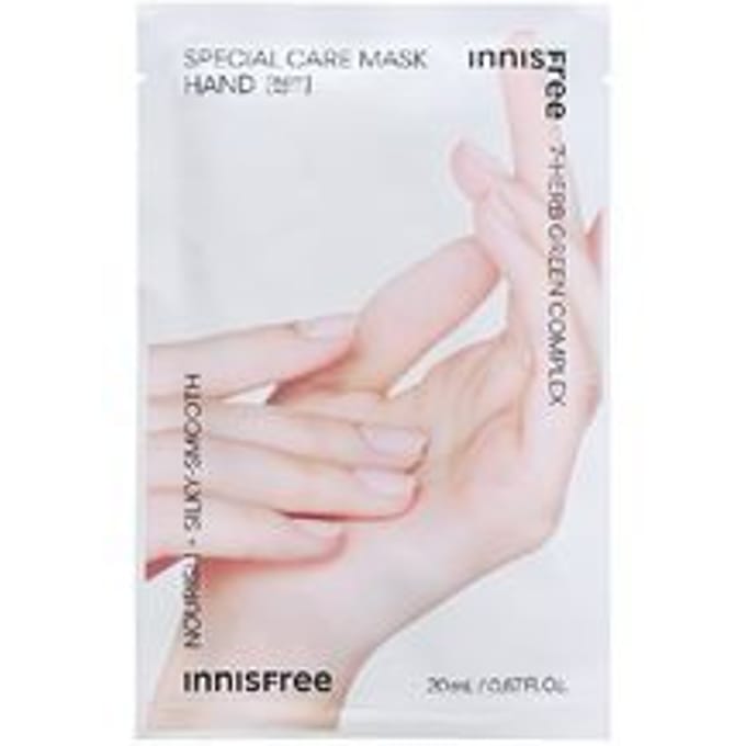 5 stuks_[INNISFREE] Special Care Masker - VOET / HAND [5pcs] HAND Mask white