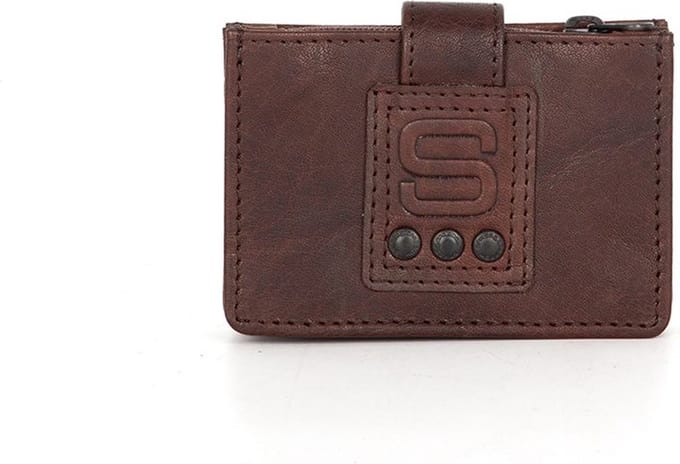 Leren RFID Portemonnee / Creditcardhouder - Leah - Donkerbruin