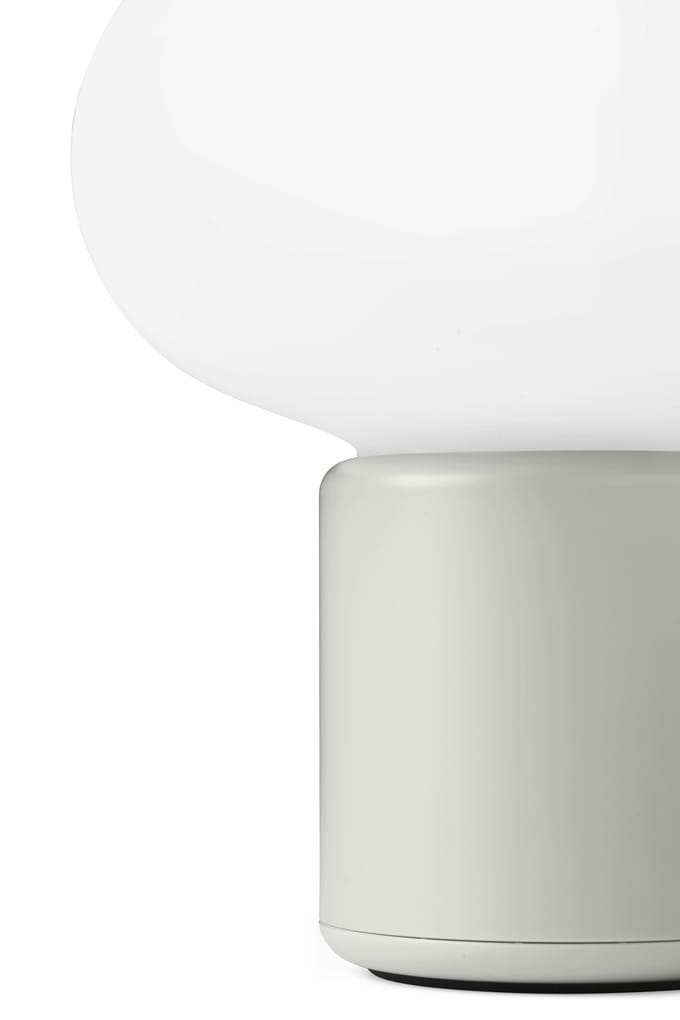 New Works oplaadbare lamp Karl-Johan, lichtgrijs, IP65