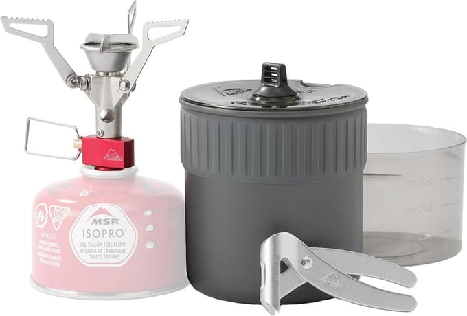 Mini Kookstel Set voor Backpacking