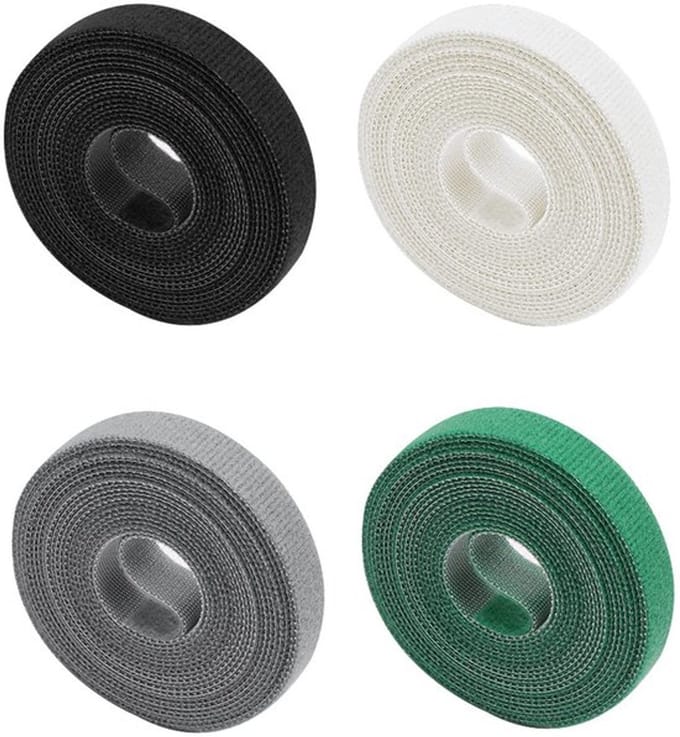 Allecto - Plantenbinders - Herbruikbare klittenband - 4 rollen