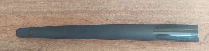 Superstar plastic Schoenlepel - Zwart - 15cm