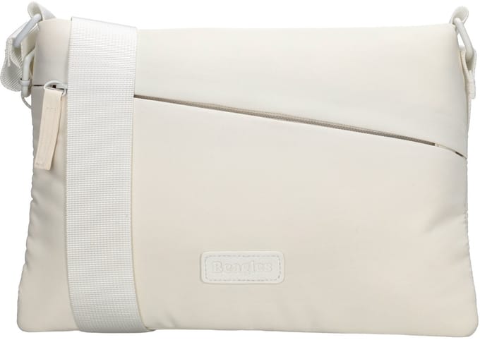 Beagles Calvia Schoudertas - Crossbody - Ritsvakken - Lichtgewicht - Wit