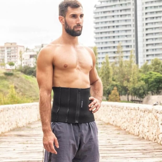 Redle - Sauna band - Afslankgordel - Fitness - Waist Trainer Man/Vrouw - zweetband met sauna effect - One Size- InnovaGoods
