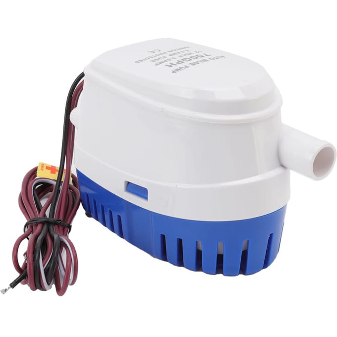 Automatische Lenspomp Slagvastheid Mini Multifunctionele DC Dompelpomp met Vlottenschakelaar 12V 3A
