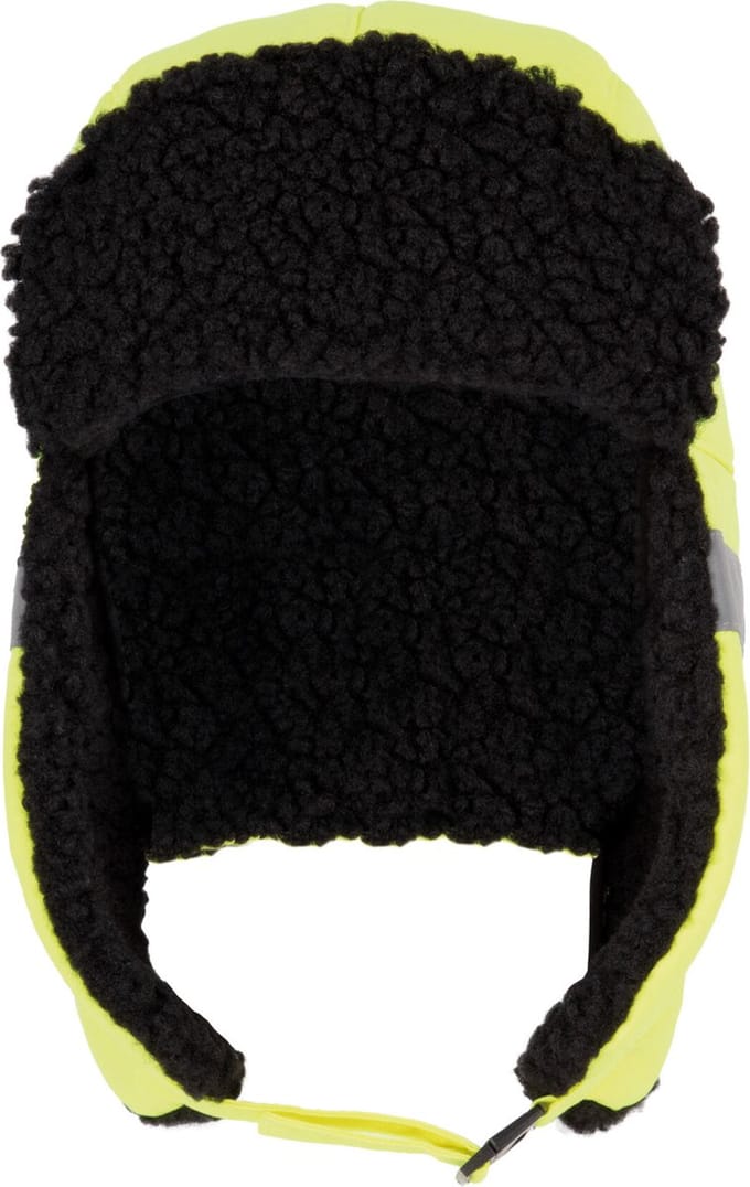 WK. Designed To Work Gewatteerde pet met oorkleppen WKP121 - Fluorescent Yellow - One size