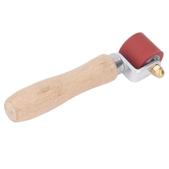 Naadroller Hittebestendig 260 graden C 28 mm Breedte 32 mm Diameter Ergonomische Behangroller voor PVC Lassen beige