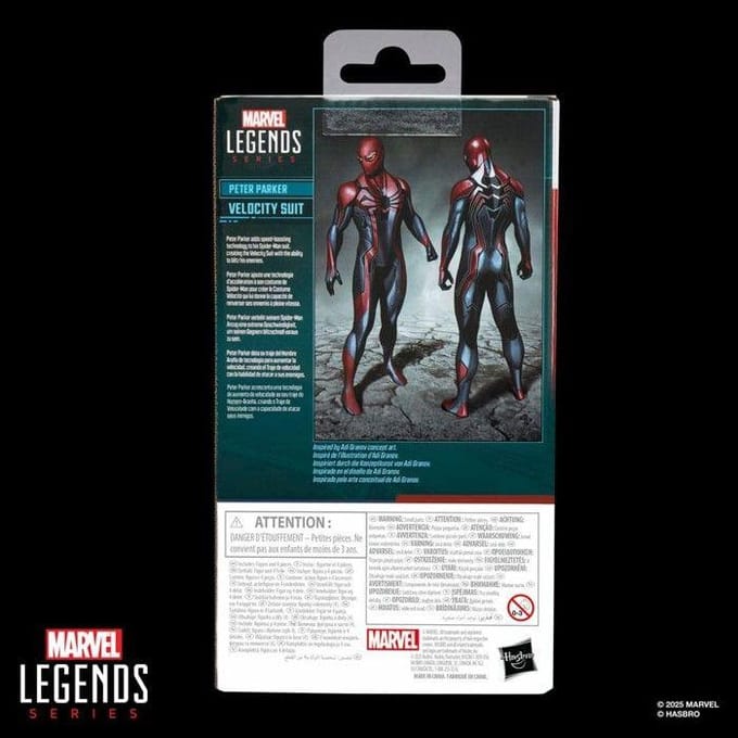Hasbro Spider-Man Marvel Legends Gamerverse Action Figure Peter Parker Velocity Suit 15 cm Action Figuur