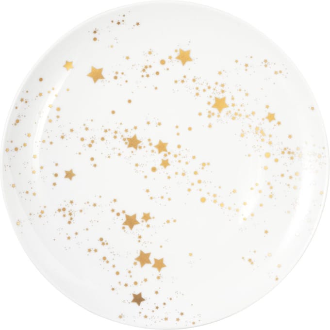 Seltmann Weiden Liberty Golden Stars Plat Bord 22.5cm