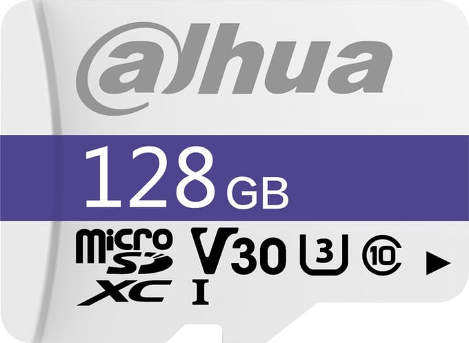 Dahua 128GB C100 microSD - Geheugenkaart - Micro SD - SDXC - V30 - 95 MB/s