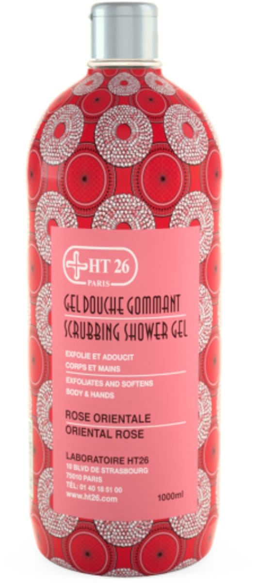 HT26 Shower Gel Scrub Oriental Rose, 1000ML