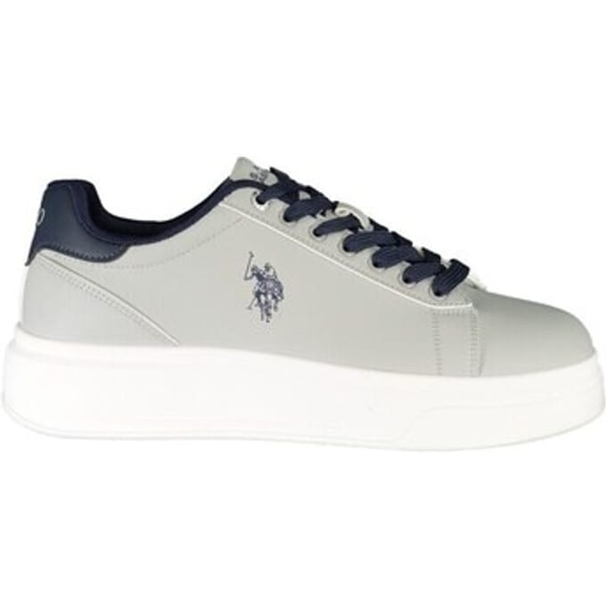 Lage Sneakers U.S Polo Assn. polar001mgy1grlgrdbl41