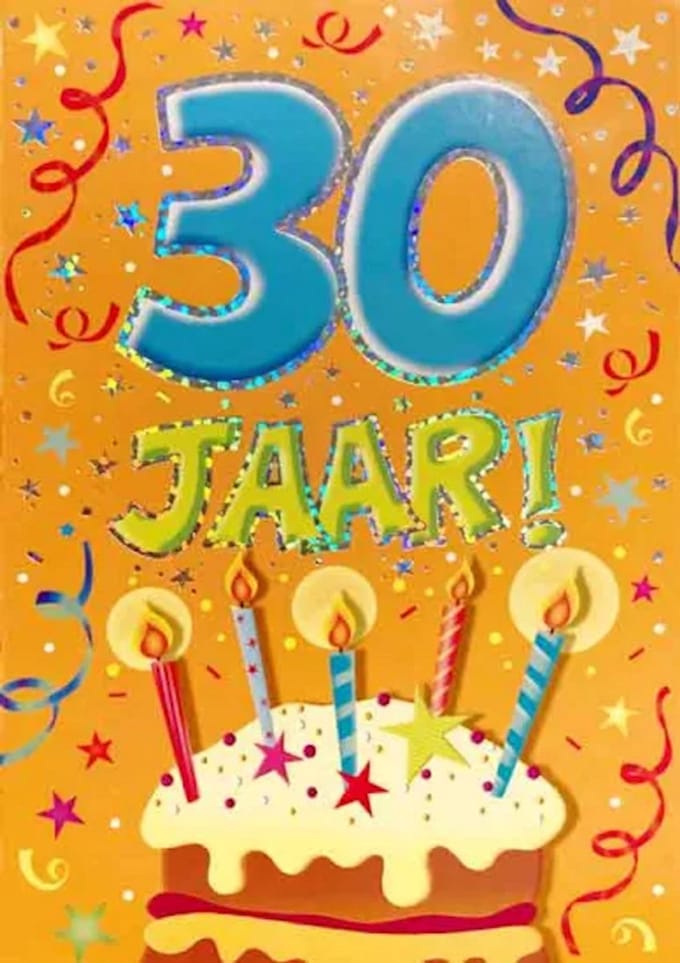Verjaardagskaart - That Funny Age - 30 jaar - Met Envelop - Per stuk