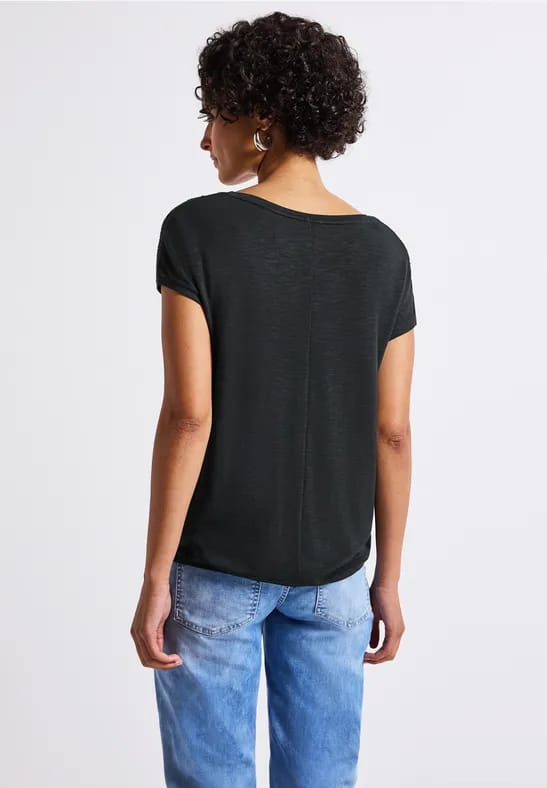 Shirt met kanten details