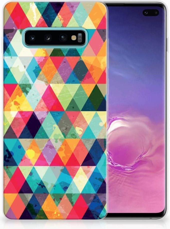 Samsung Galaxy S10 Plus TPU bumper Geruit