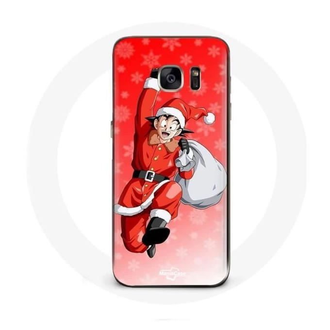 Coque pour Samsung Galaxy S7 Edge Anime Son goku dragon ball Le jour de Noël 2023