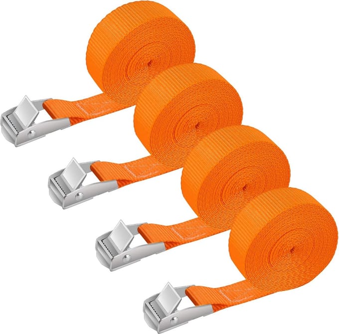 Spanbanden met klemgesp 2 meter voor bevestiging fiets auto lading