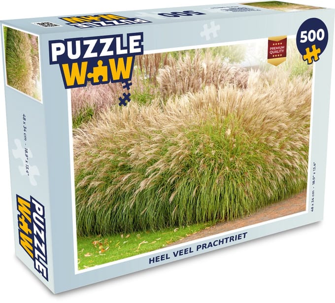 Puzzel Heel veel prachtriet - Legpuzzel - Puzzel 500 stukjes