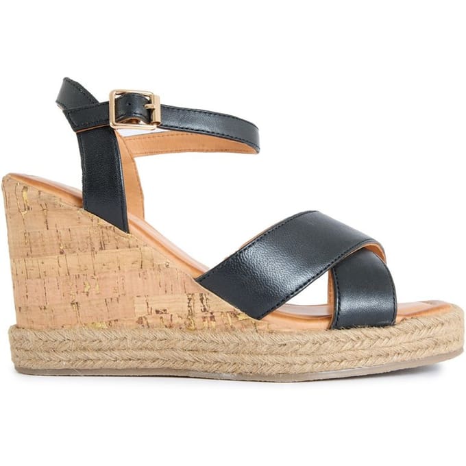 Sole Ldn Brita Wedge Sandalen