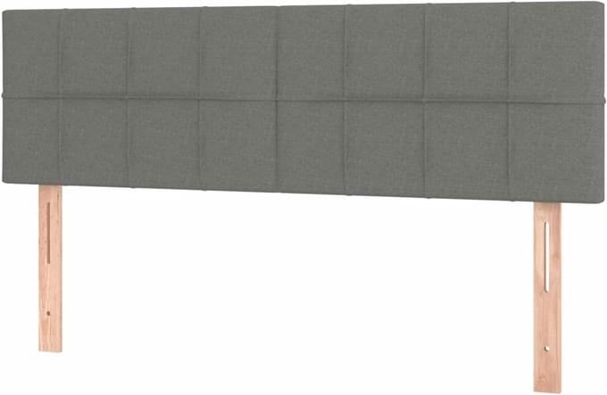 Hoofdborden Bed - Bed hoofdeinde - Bed Compleet Maken - Hoogte Verstelbaar - 144 cm Breed - Donkergrijs