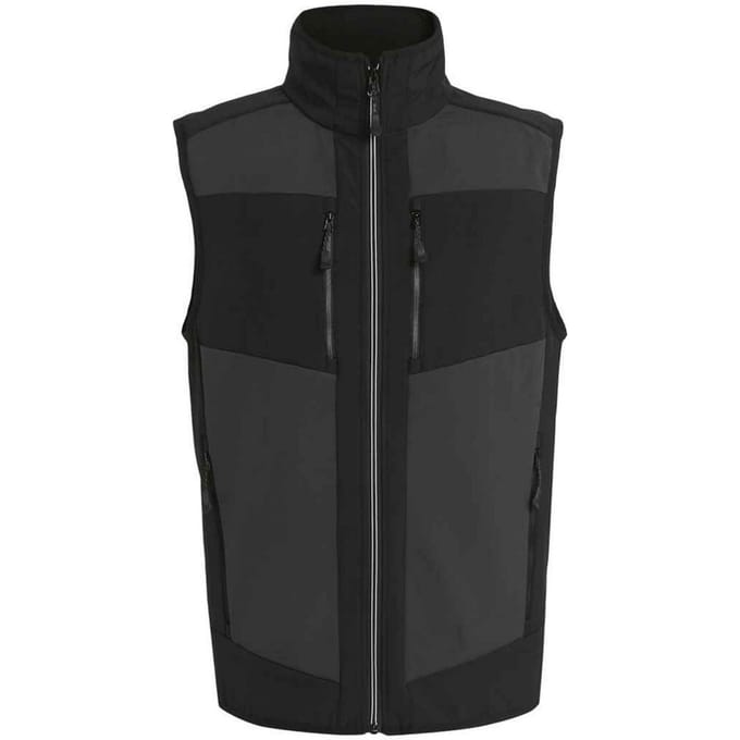 Regatta Heren E-Volve Softshell Gilet (As/Zwart)